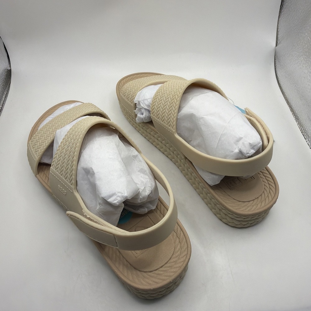 Reef Water Vista Women's Waterproof Sandals Nude/Tan size 8 New - Picture 5 of 13